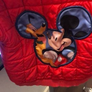 Red jacket Disney size 4 unisex